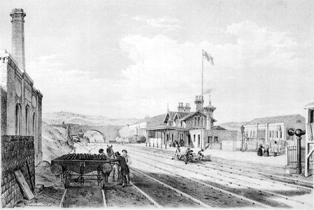 1840 THE RAILWAY ARRIVES IN MIRFIELD