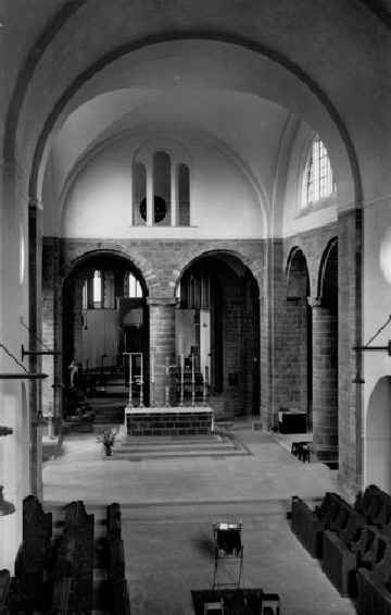 The High Altar looking towards the Chapel of the Resurrection Mirfield
