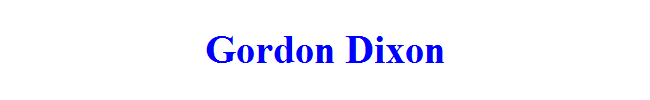 Gordon Dixon