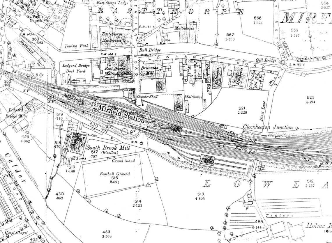 Mirfield Map