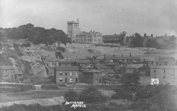 This view shows Battyeford and the College Of The Resurrection around 1910. leave a comment on this picture if you like!