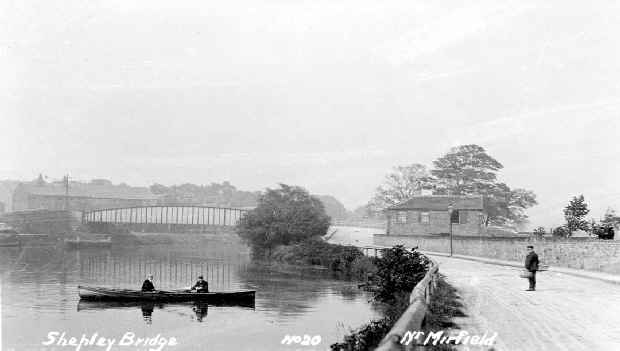 Steanard Lane early 1900's leave a comment on this picture if you like!